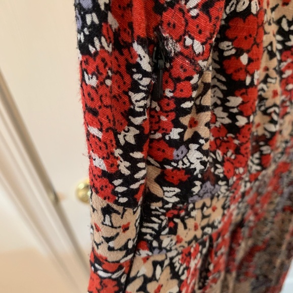 Free people miss right floral print keyhole top - Picture 13 of 14
